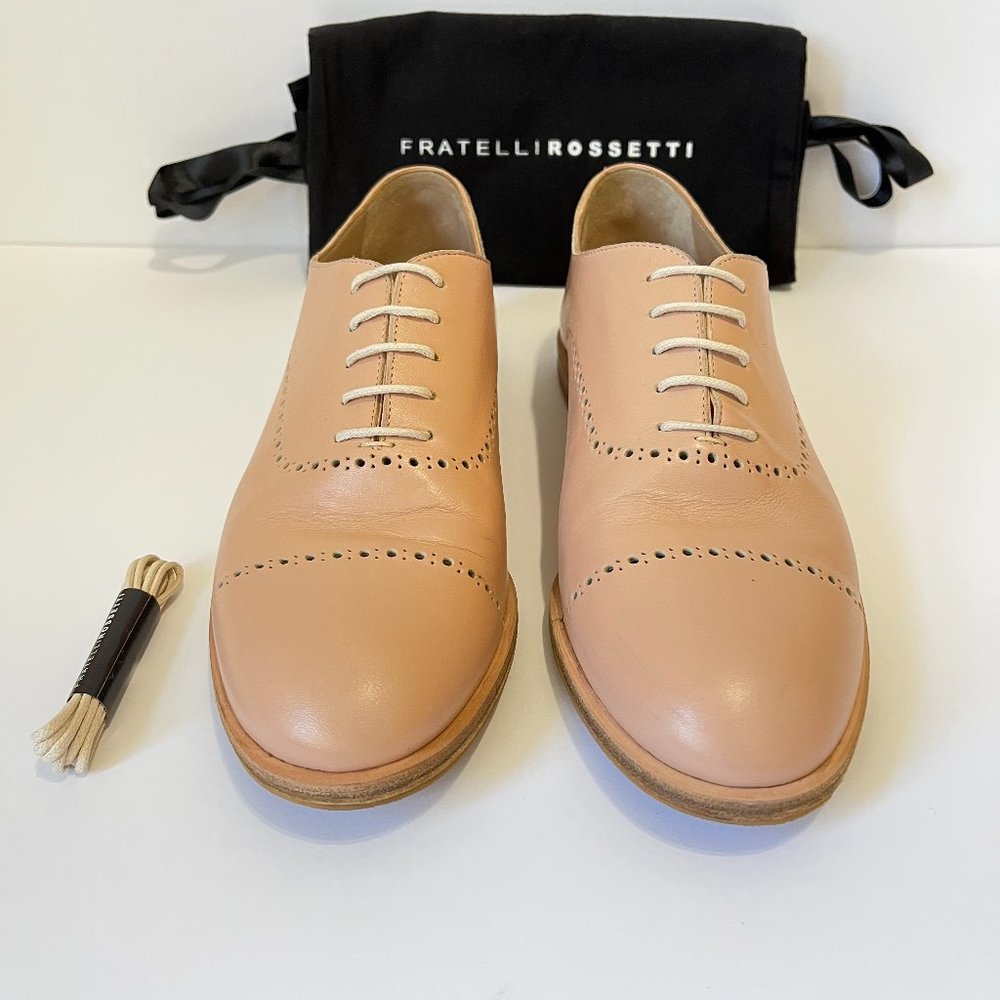 Pink Fratelli Rossetti Lace Up Shoes
